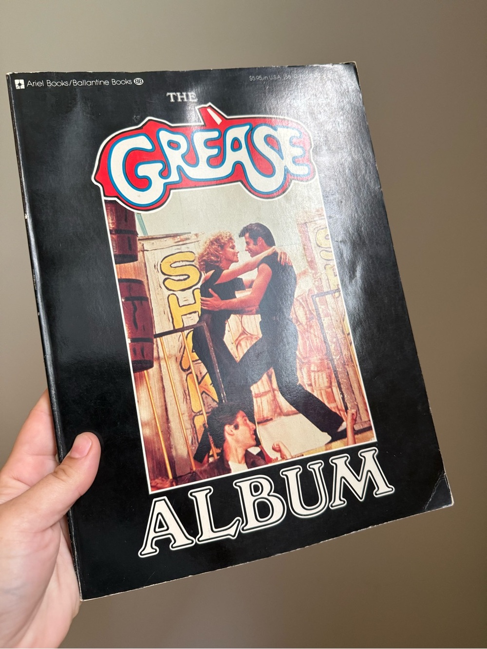 Grease: The Album by Ariel Books Vintage Movie Book c1978 - Picture 3 of 12